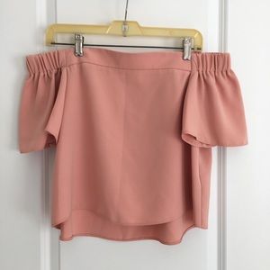 TOPSHOP ‘Livi’ off the shoulder top